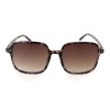 POM : Tortoise Shell Slim Frame Sunglasses
