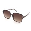 POM : Tortoise Shell Slim Frame Sunglasses