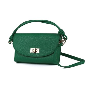 POM : Deep Green Multiway Phone / Mini Bag