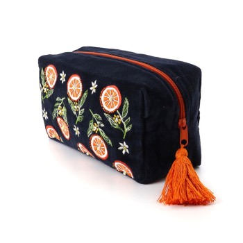 POM : Navy Travel / Make Up Bag