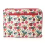 POM : Recycled Leather Tablet IPAD Cover - Pink Mix Retro Floral