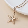 POM: Golden Starfish Necklace