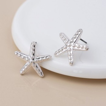 POM: Dotted Starfish Stud Earrings