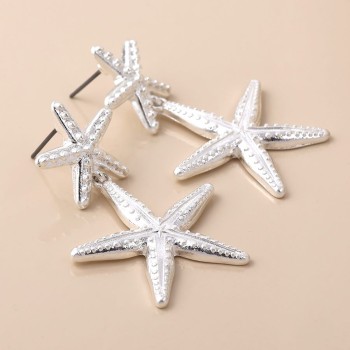 POM: Double Drop Starfish Earrings