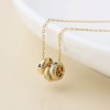 POM: Triple Twist Ring & Crystal Necklace