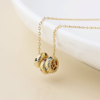 POM: Triple Twist Ring & Crystal Necklace