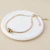 POM: Crystals Slider Bracelet Golden