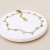 POM: Tiny Disc Anklet Chain