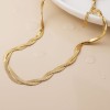 POM: Plaited Liquid Chain Necklace