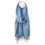 POM : Cobalt Blue Ditsy Floral Modal Scarf