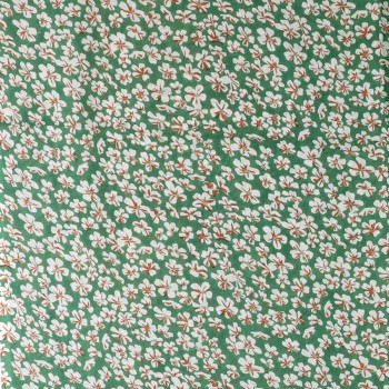 POM : Green Mix Ditsy Floral Modal Scarf