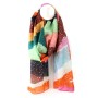 POM : Multi Colour Block Stripe Scarf