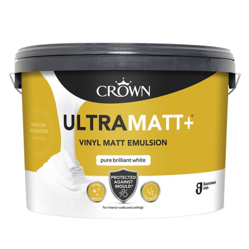 Crown UltraMatt + 10Lt - White
