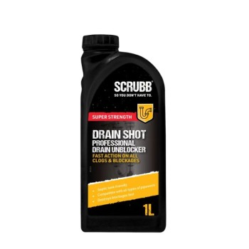 SCRUBB Drain Shot - Professional Drain Unblocker 1lt