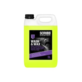 SCRUBB Car Wash & Wax 5lt