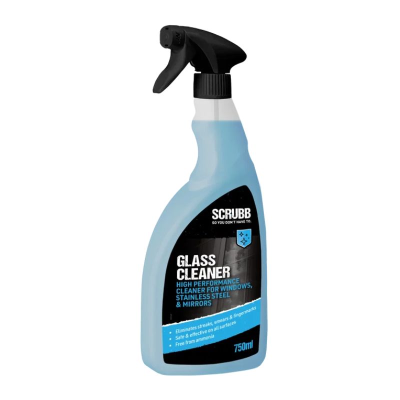 SCRUBB Glass Cleaner Trigger Spray 750ml
