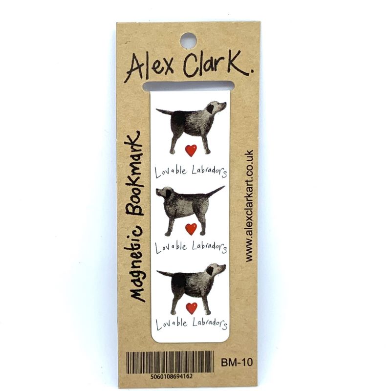 ALEX CLARK: BOOKMARK - LOVABLE LABRADORS