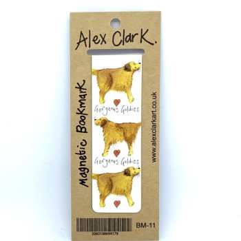 ALEX CLARK: BOOKMARK - GORGEOUS GOLDIES