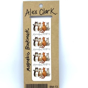 ALEX CLARK: BOOKMARK - MARVELLOUS MOGGIES