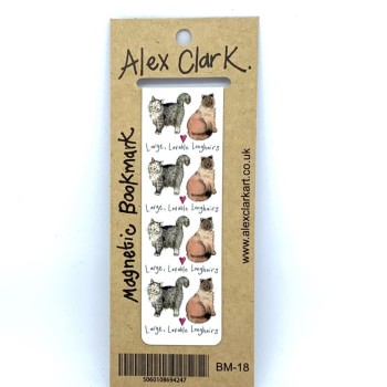 ALEX CLARK: BOOKMARK - LARGE LOVABLE LONGHAIRS