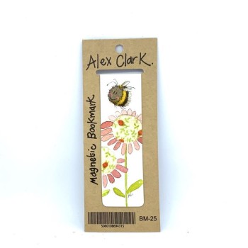 ALEX CLARK: BOOKMARK - BEE AND FLOWER