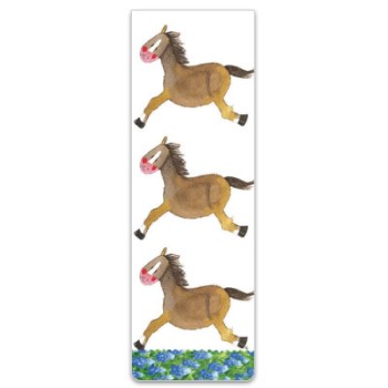 ALEX CLARK: BOOKMARK - GALLOPING HORSE