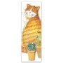 ALEX CLARK: BOOKMARK - CAT AND POTS