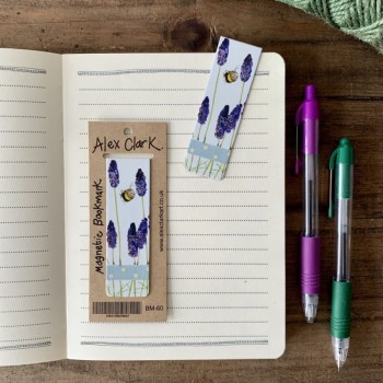 ALEX CLARK: BOOKMARK - LAVENDER