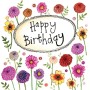ALEX CLARK: CARD - BIRTHDAY FLOWERS