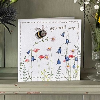 ALEX CLARK: CARD - GET WELL SOON BEE