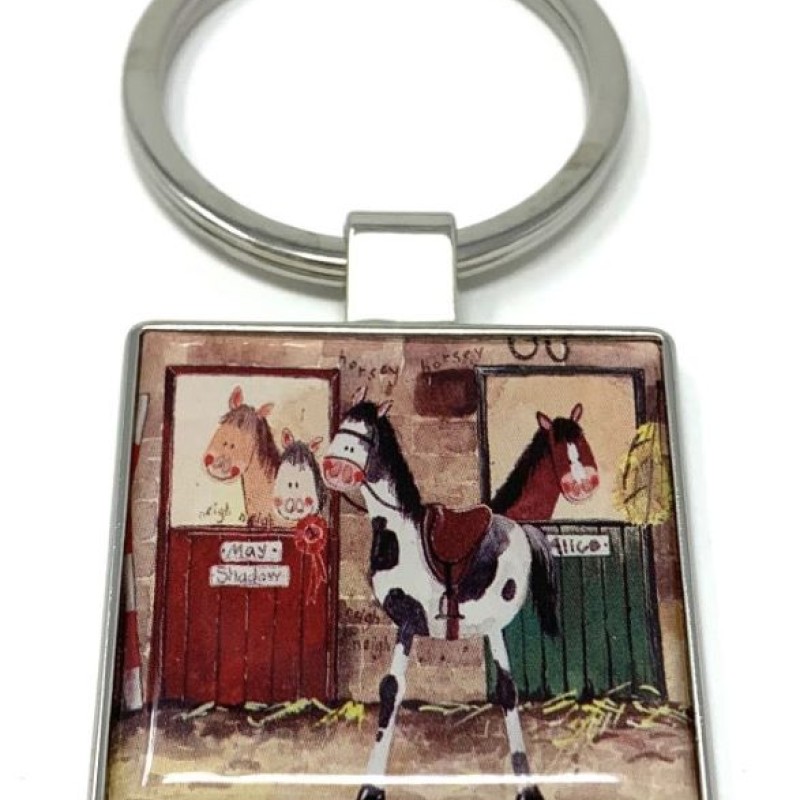 ALEX CLARK: KEY RING - ALICES STABLES