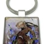 ALEX CLARK: KEY RING - HARE & HAREBELL