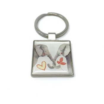 ALEX CLARK: KEY RING - ANNIVERSARY ELEPHANT