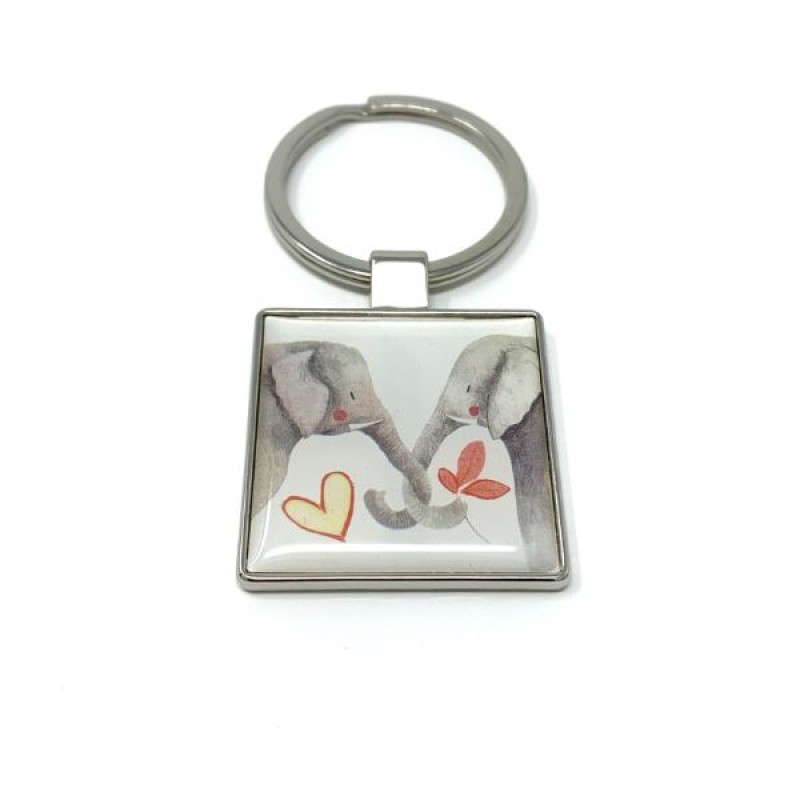 ALEX CLARK: KEY RING - ANNIVERSARY ELEPHANT