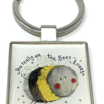 ALEX CLARK: KEY RING - BEES KNEES