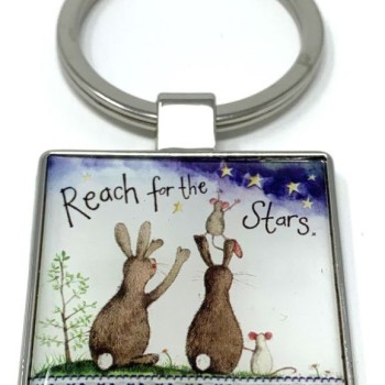 ALEX CLARK: KEY RING - REACH FOR THE STARS