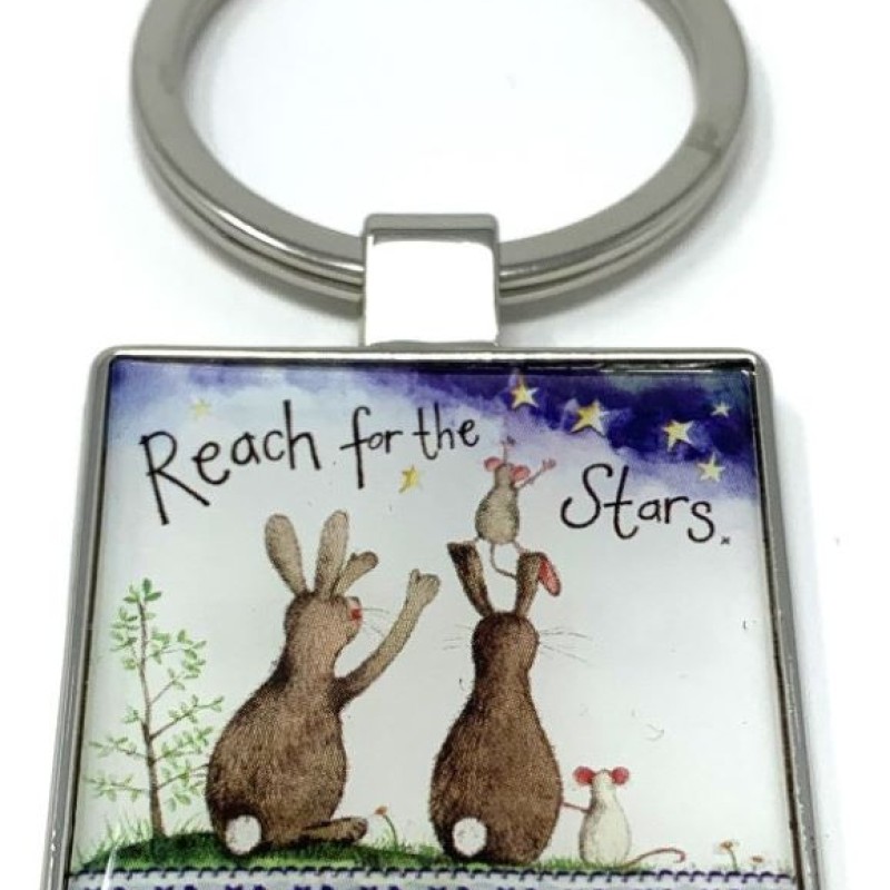 ALEX CLARK: KEY RING - REACH FOR THE STARS