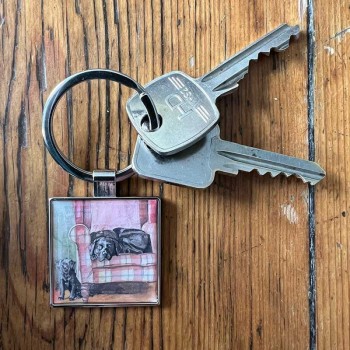 ALEX CLARK: KEY RING - SOPHIE & SCARLET