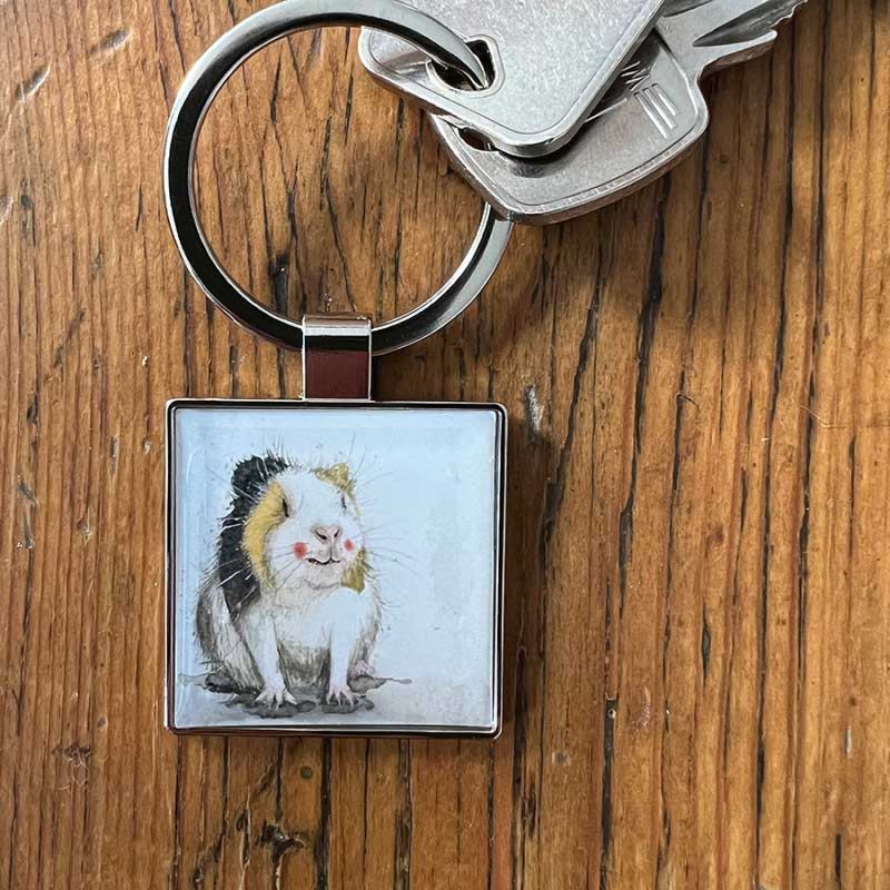 ALEX CLARK: KEY RING - LITTLE GUINEA