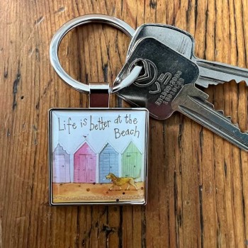 ALEX CLARK: KEY RING - LIFE IS BETTER