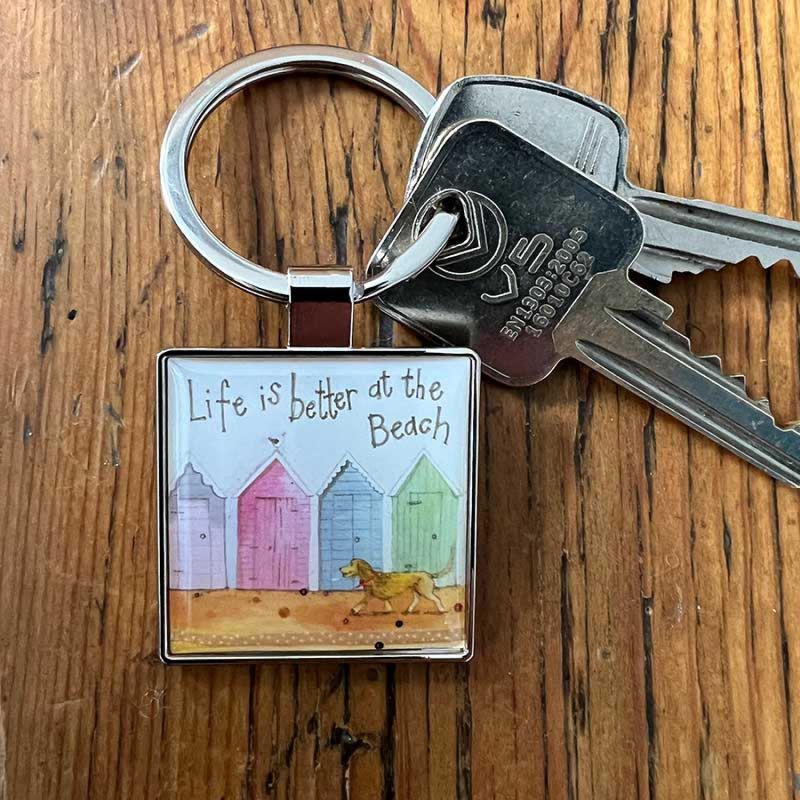 ALEX CLARK: KEY RING - LIFE IS BETTER