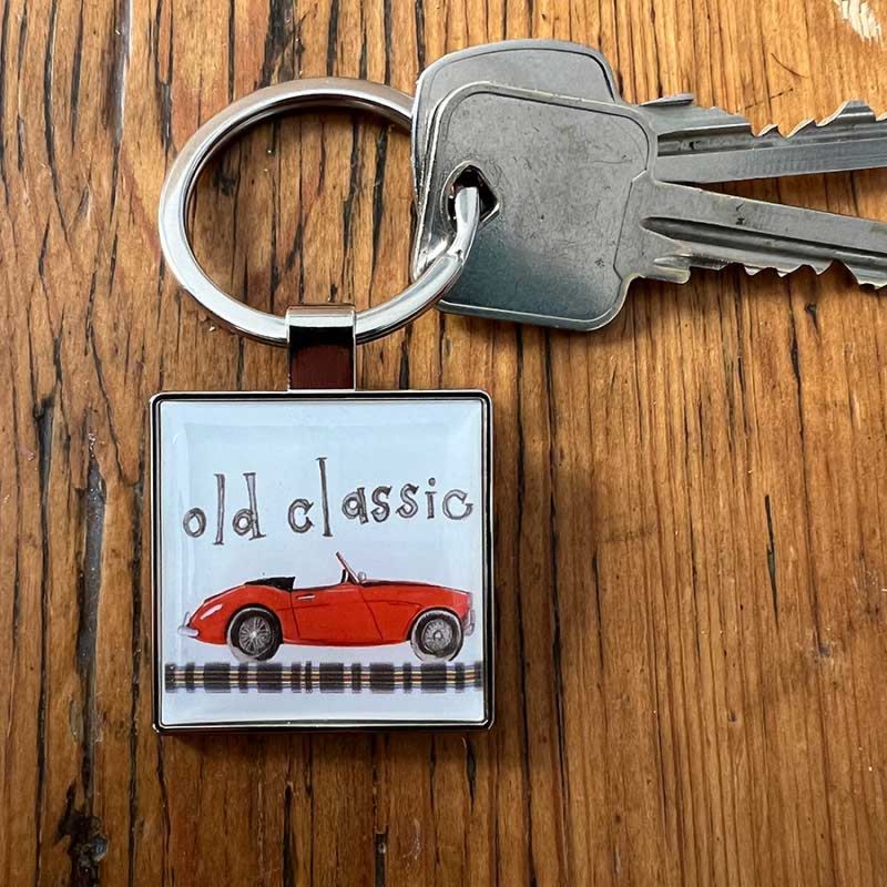 ALEX CLARK: KEY RING - CLASSIC CAR