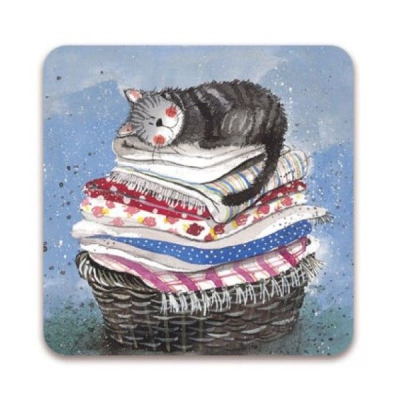 ALEX CLARK: MAGNET - LAUNDRY BASKET