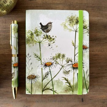 ALEX CLARK: NOTEBOOK - WREN & DAISIES