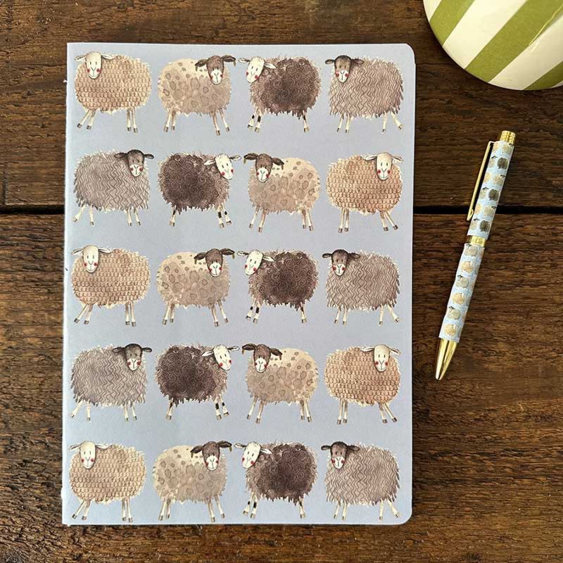 ALEX CLARK: SPLENDID SHEEP SOFT LARGE NOTEBOOK