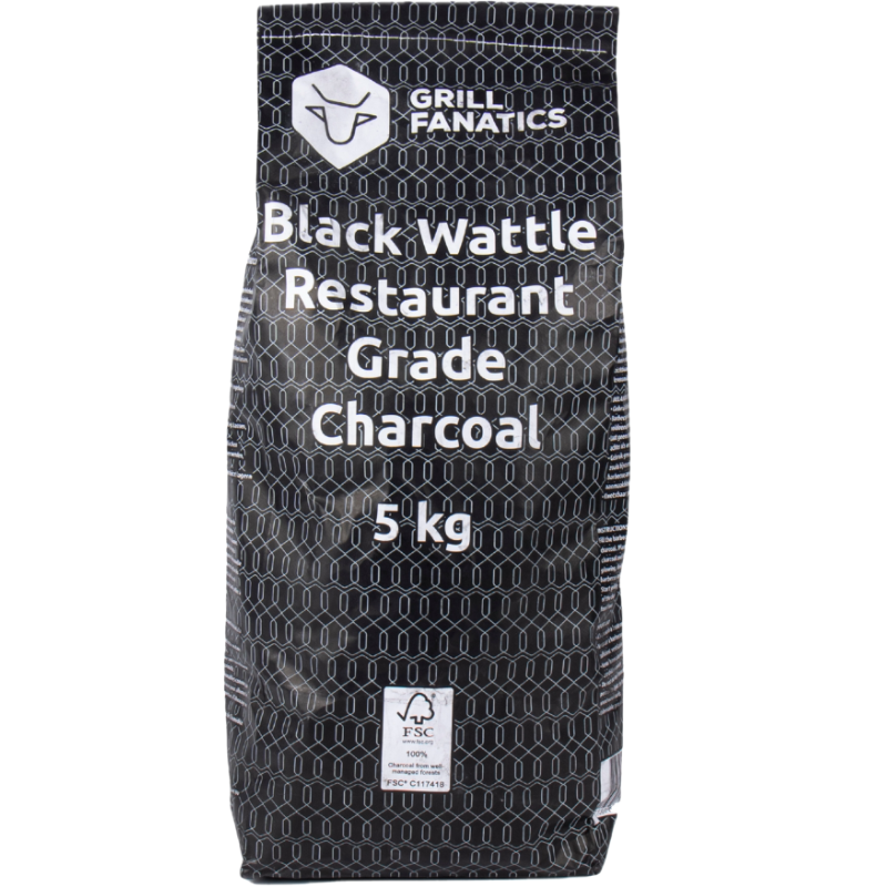 Grill Fanatics Charcoal 5kg : BLACK WATTLE