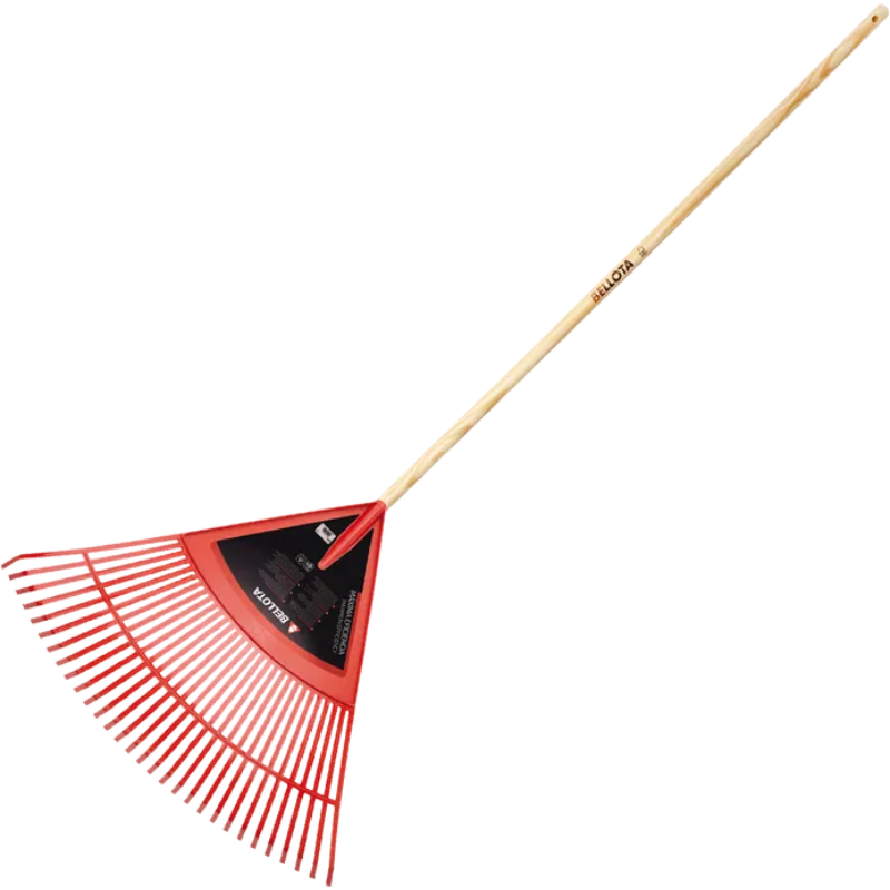 BELLOTA Plastic Lawn Rake with Handle 32cm