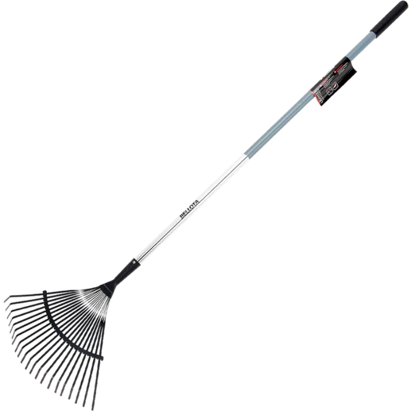 BELLOTA Flat Prongs Lawn Rake with Aluminium Handle