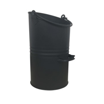 CASTLE LIVING ELLIPSE COAL HOD BLACK