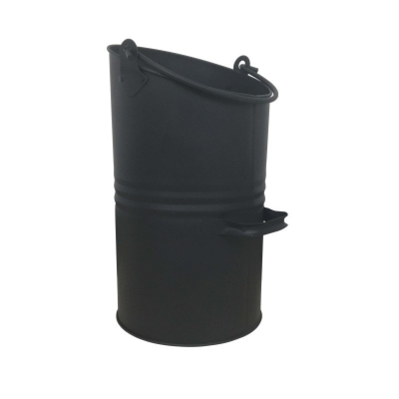 CASTLE LIVING ELLIPSE COAL HOD BLACK